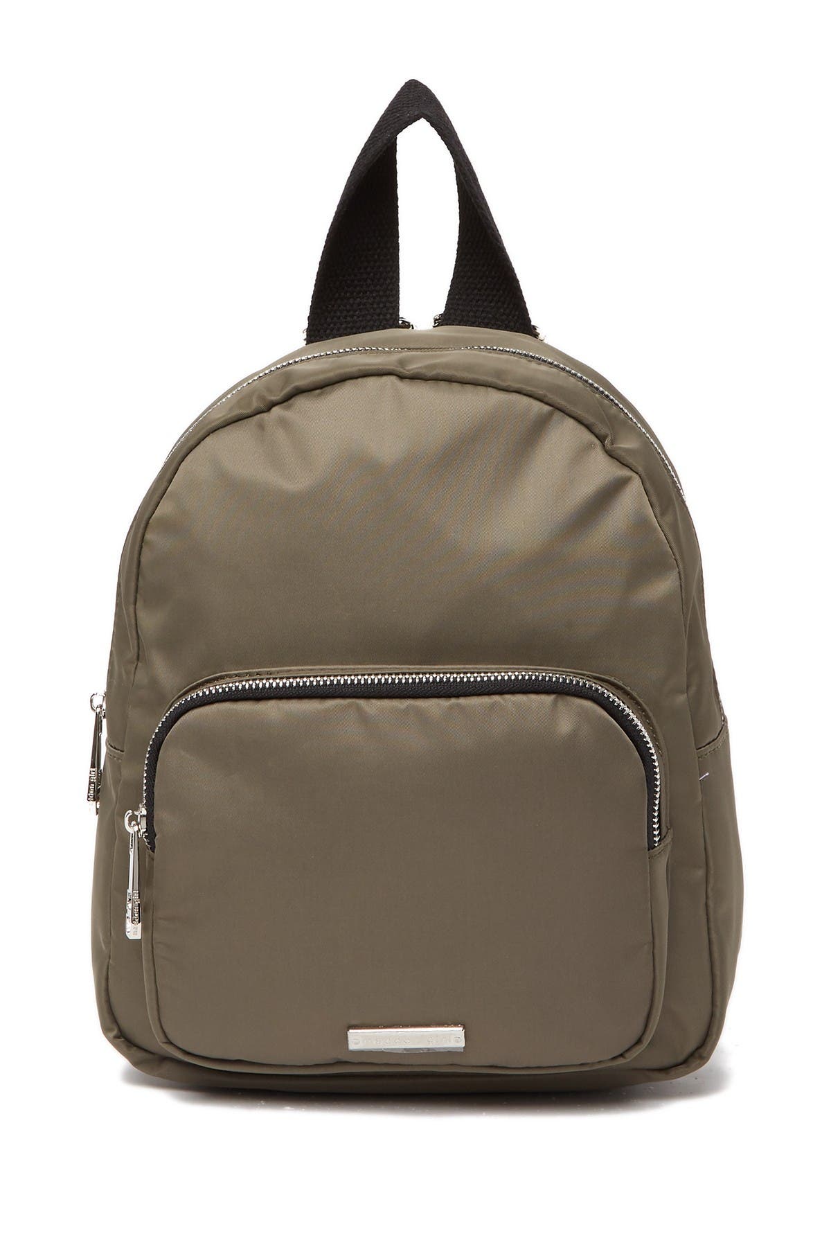 small khaki backpack