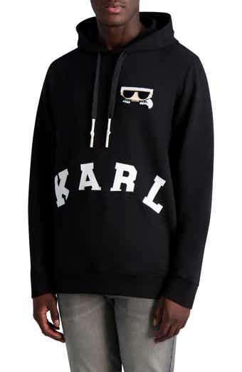 Karl Lagerfeld Paris Men's Graffiti Logo Hoodie