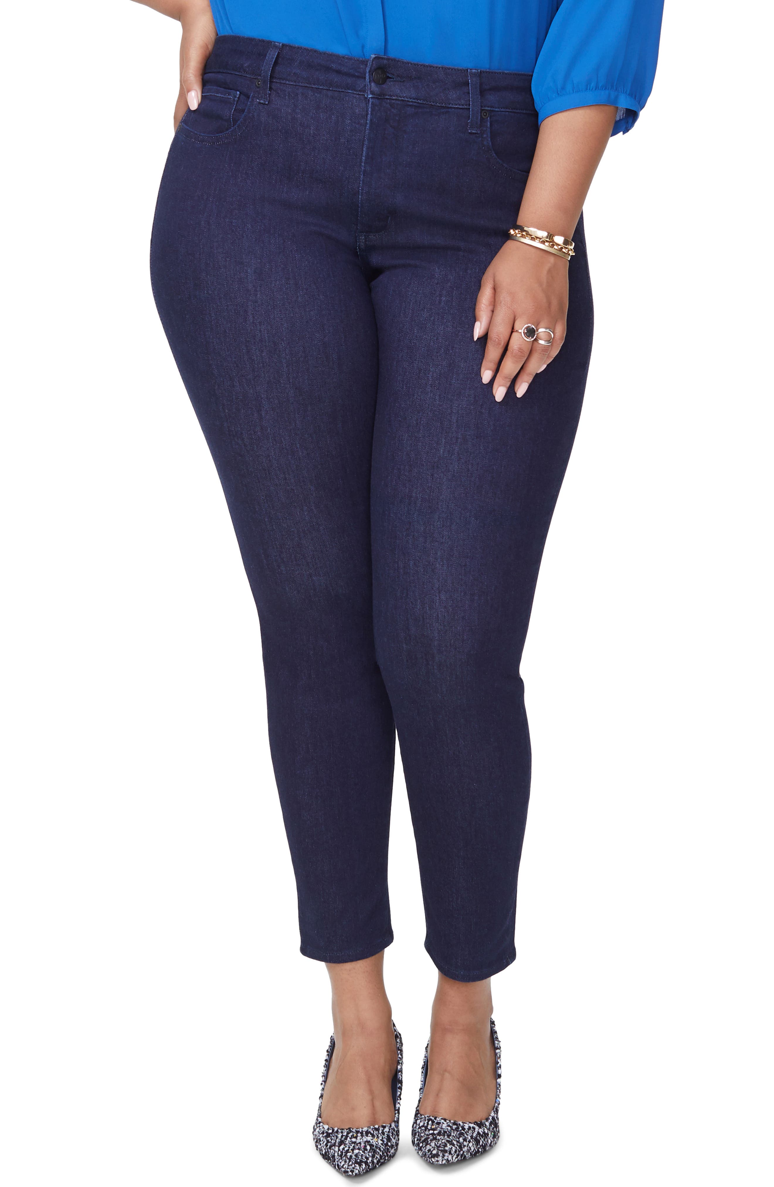 Nydj Plus Size Joni Relaxed Capri Jeans