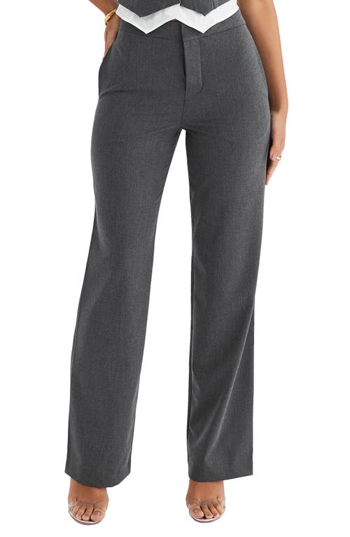 Low Rise Pants in Slate