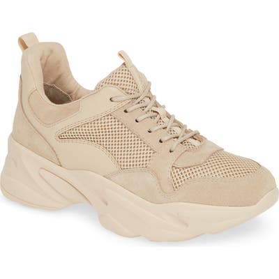 Steve Madden Moving Sneaker, Beige