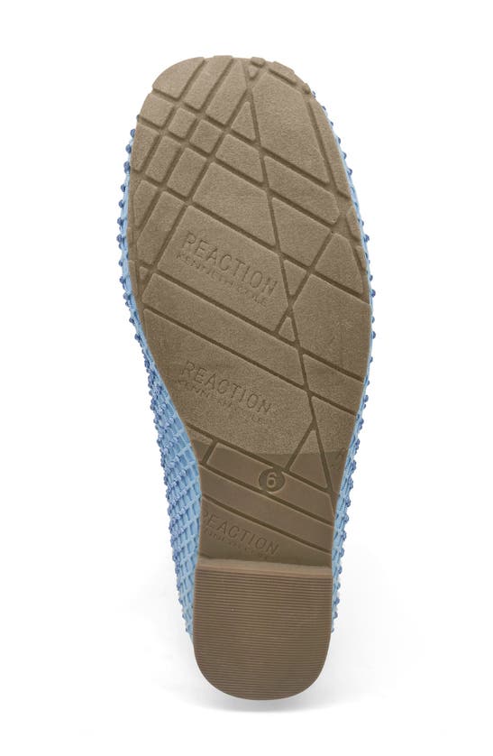 Reaction Kenneth Cole Elstree Mesh Ballet Flat In Blue Sky