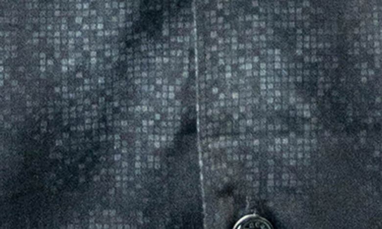 Maceoo Fibonacci Carbon 17 Contemporary Fit Button-up Shirt In Black