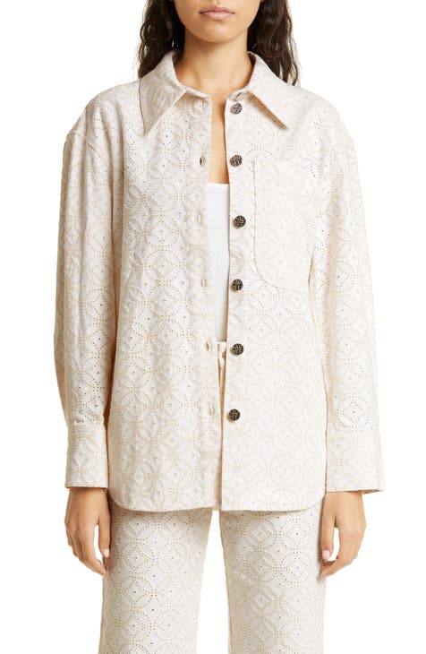 Baum und Pferdgarten Mahina Organic Cotton Eyelet Shirt Jacket