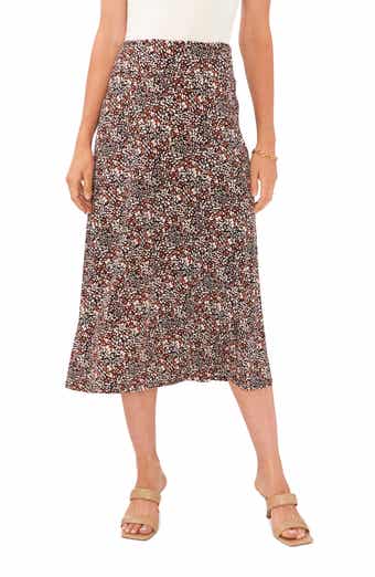 Nordstrom leopard print midi skirt best sale
