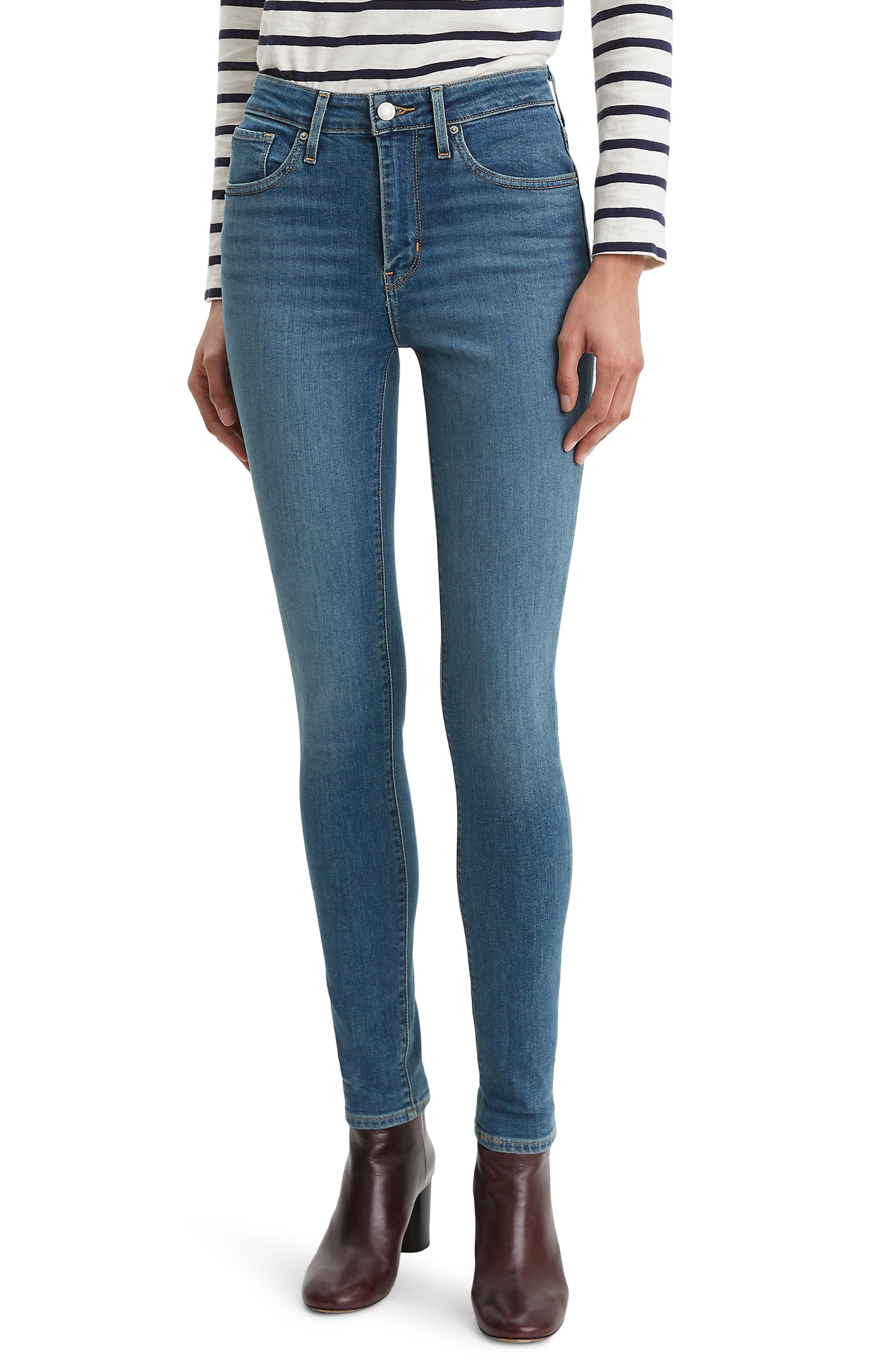 levi's 721 high rise ankle skinny jeans