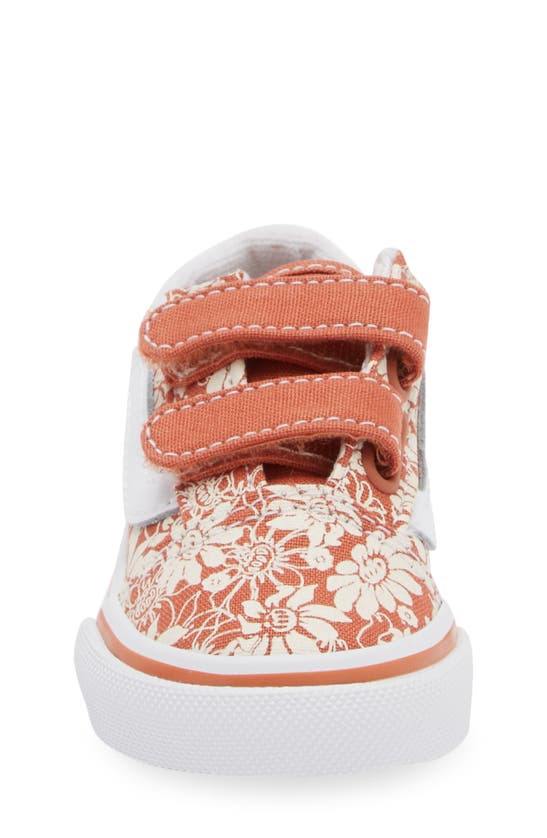 Shop Vans Kids' Old Skool V Sneaker In Summer Bloom Autumn Leaf