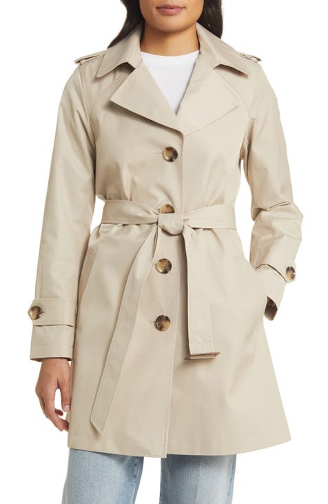 Buckle Belt Trench Coat