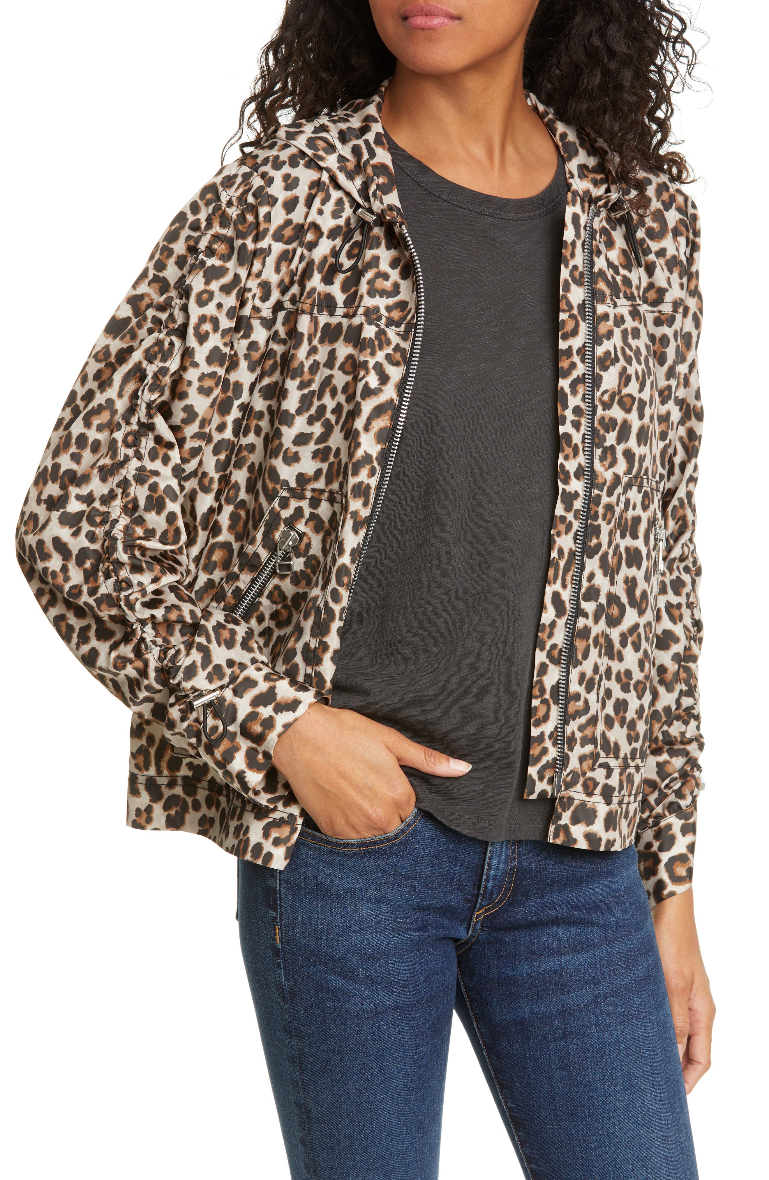 veronica beard leopard blazer