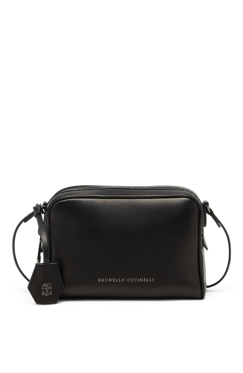 Shop Brunello Cucinelli Wet Effect Nappa Clutch In Black