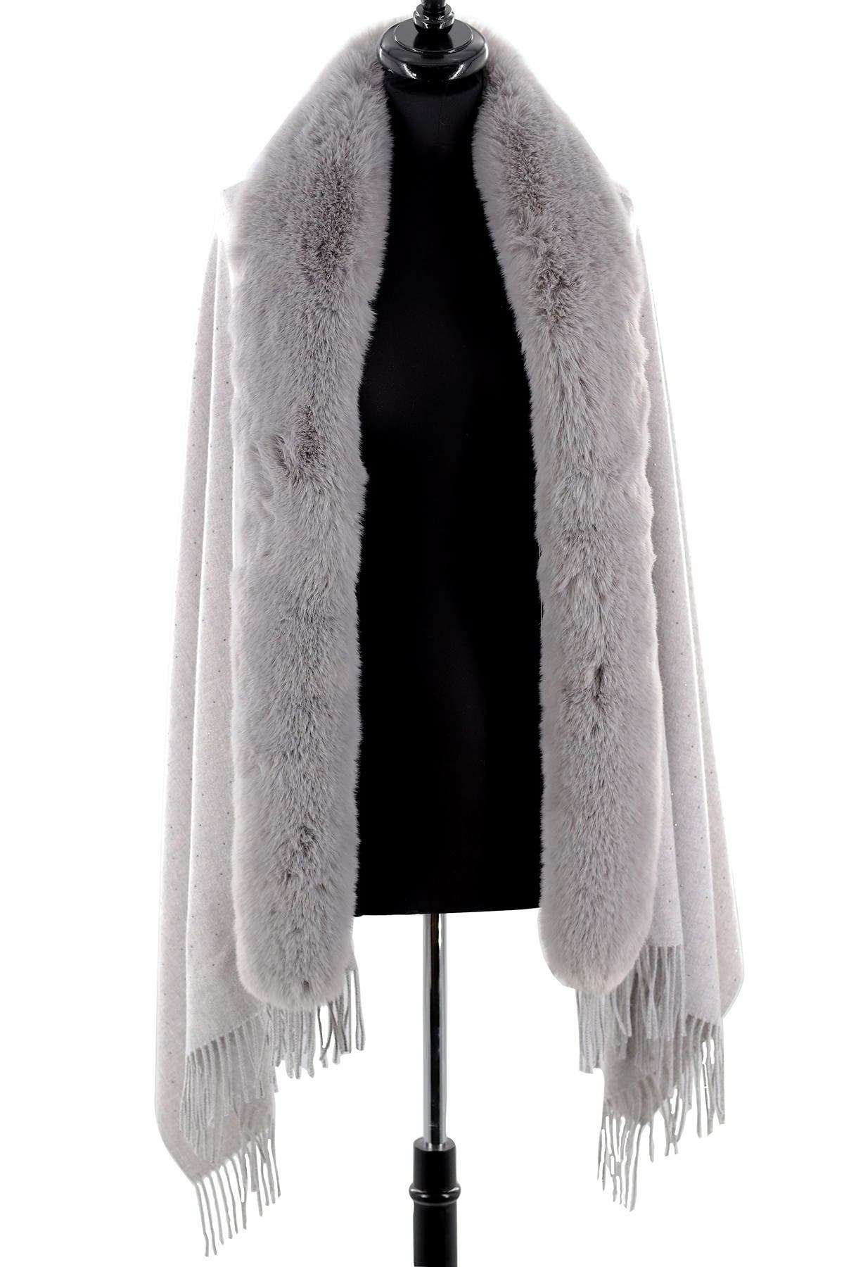 nordstrom faux fur wrap