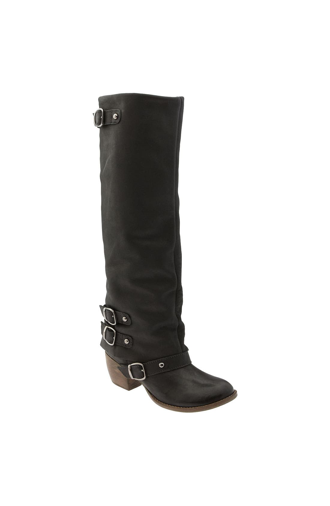 long black winter boots