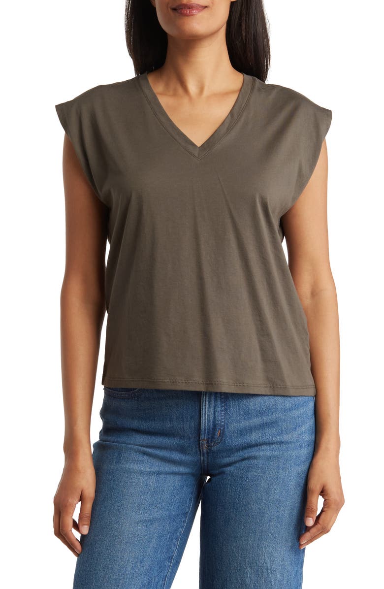Nordstrom V-Neck Pima Cotton T-Shirt | Nordstromrack