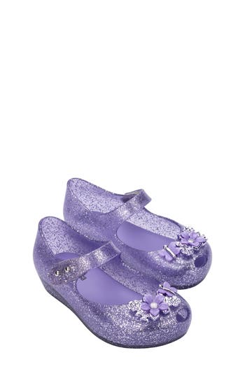 MELISSA MELISSA KIDS' ULTRAGIRL CHROME FLOW MARY JANE FLAT