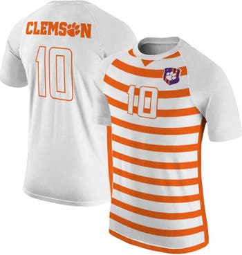 Nike Youth #1 Clemson Tigers Replica Football Jersey Orange Large