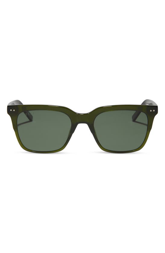 Diff Billie Xl 54mm Square Sunglasses In Black