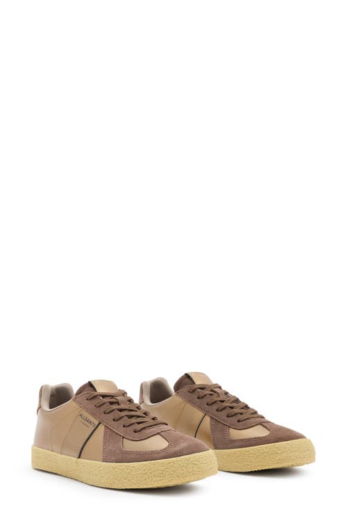 Allsaints Jaimee Sneaker In Bronze Brown