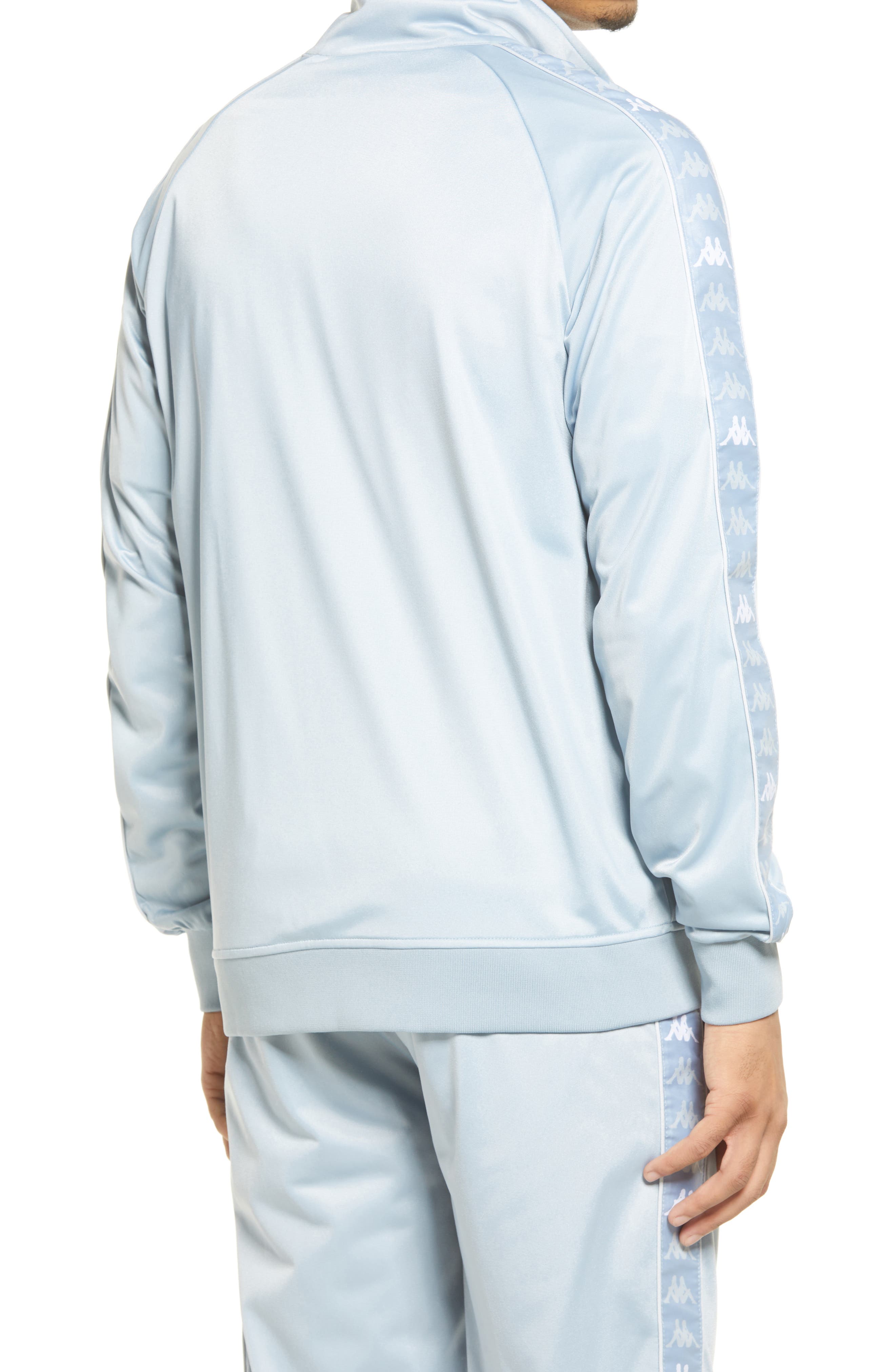 kappa track jacket blue
