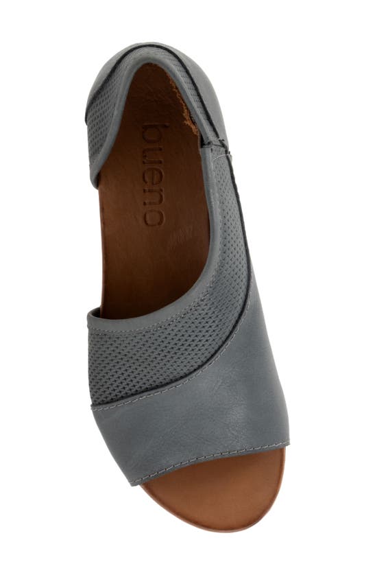 Bueno Tahiti Half D'orsay Sandal In Blue