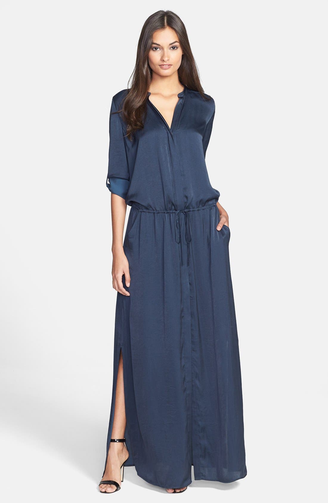 Vince Maxi Shirtdress Nordstrom