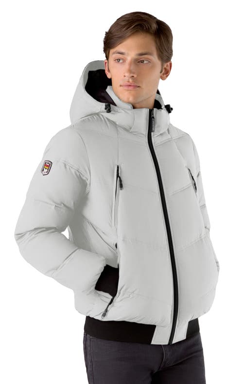 Triple F.a.t. Goose Down Puffer In Quiet Grey