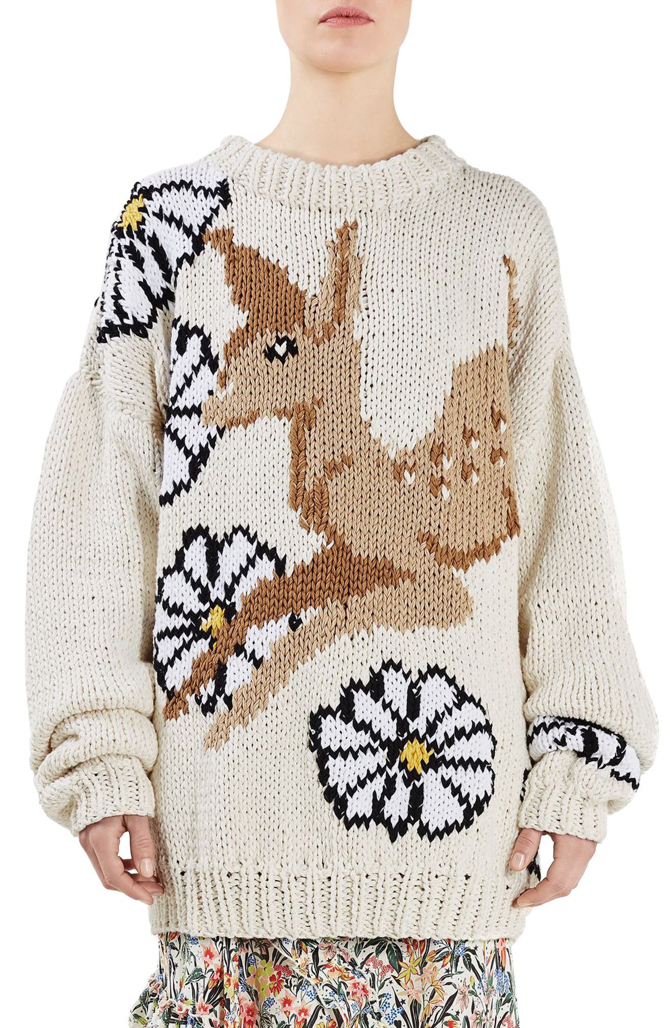 Unique Lindbergh Intarsia Sweater Nordstrom