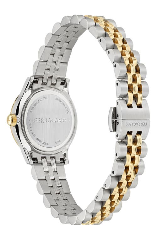 Ferragamo Duo Watch, 28mm In Two Tone