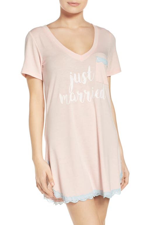 All American Sleep Shirt in Just Married