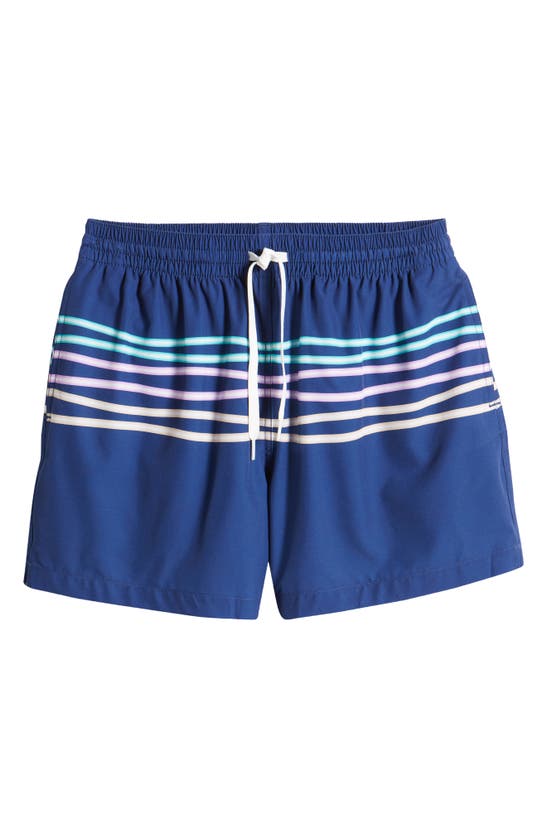 Shop Chubbies Classic Lined 5.5-inch Swim Trunks In Navy