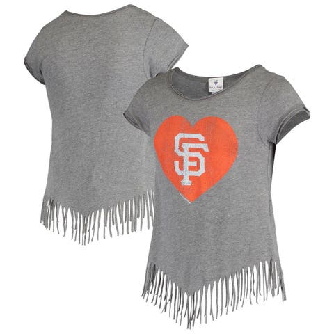 Women's Los Angeles Dodgers Soft as a Grape Gray Maternity Tank Top