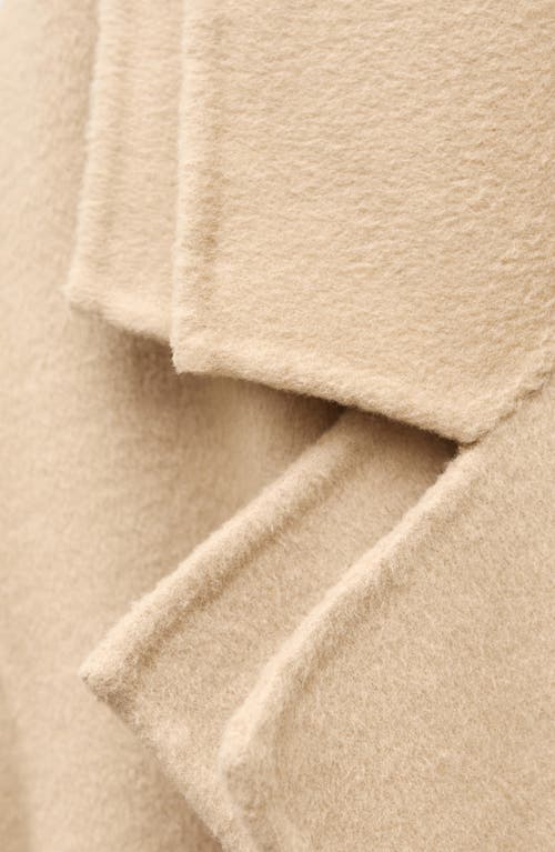 MANGO MANGO WOOL BLEND COAT WITH REMOVABLE VEST INSERT
