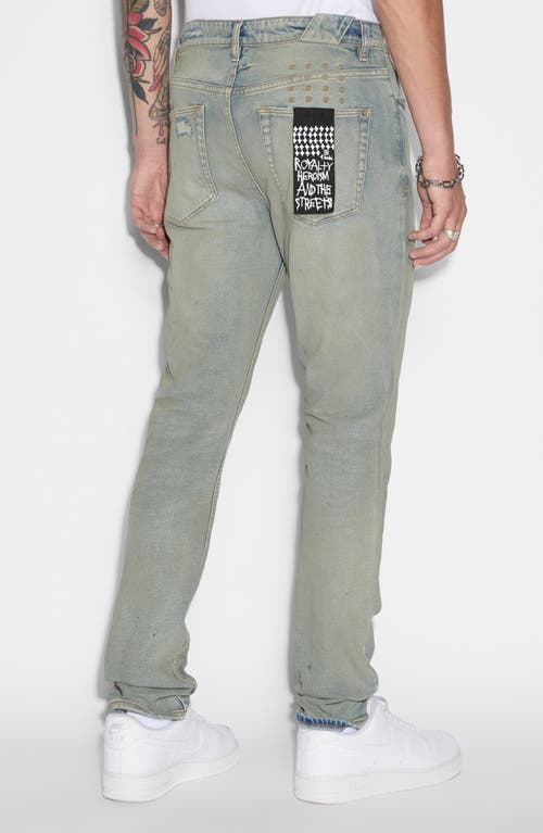 Shop Ksubi Chitch Mchanik Slim Fit Jeans In Denim