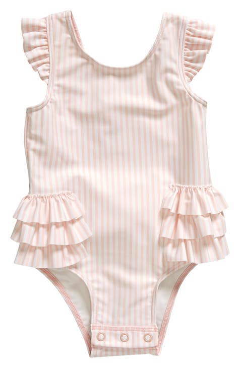 Cute and Fancy Toddler Girls Ruffle Underwear Accented with Bow