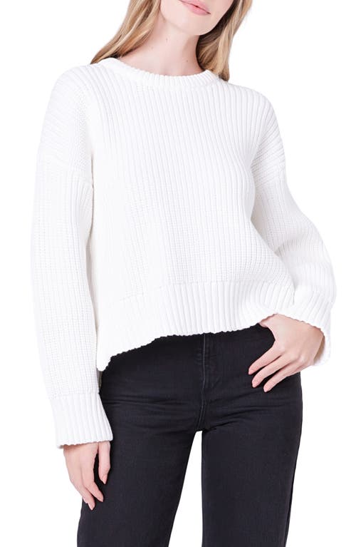 English Factory Oversize Rib Sweater at Nordstrom,