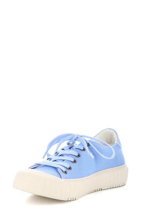Shop Bos. & Co. Chaya Sneaker In Blue Canvas Lona Ecocotton