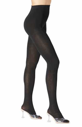Fleece lined leggings that look like sheer tights are a game