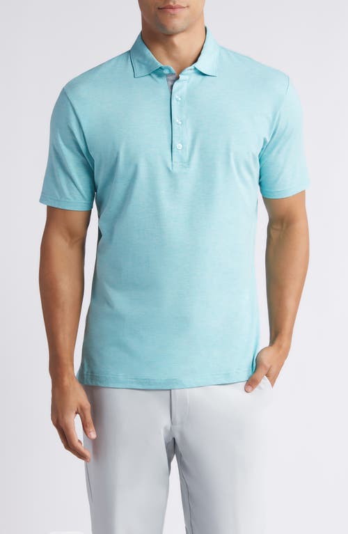 Johnnie-o Linxter Cotton & Lyocell Blend Golf Polo In Blue