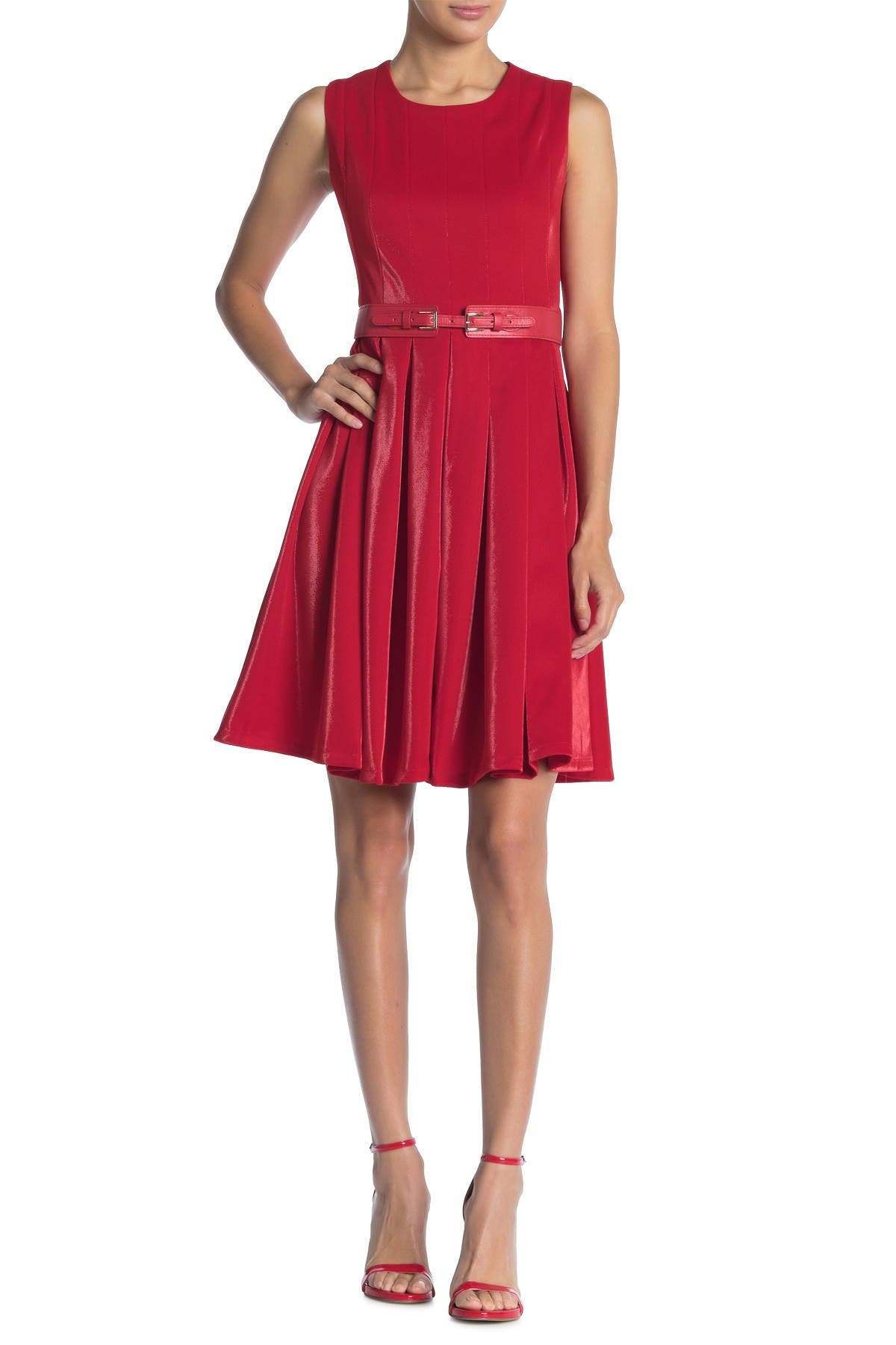 gracia red dress