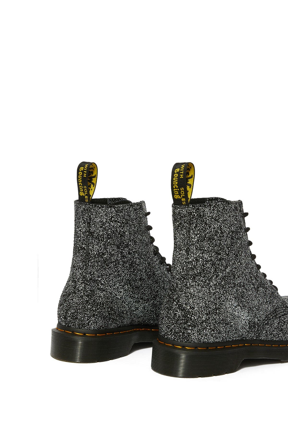 Click to view more detailed imagery on our partner's website Dr. Martens 1460 Pascal Boot In Black Splatter