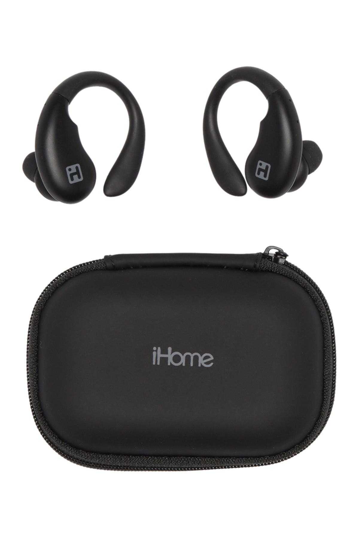 Bytech Black Sport Earbuds & Carrying Case 2-piece Set
