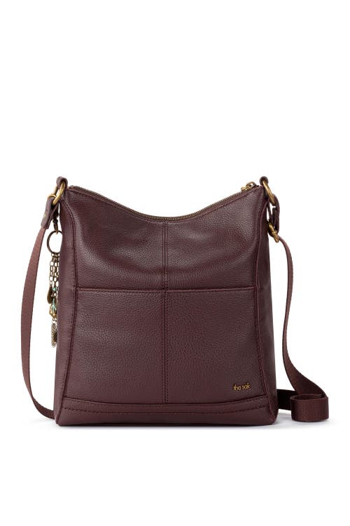 Shop The Sak Lucia Crossbody In Mahogany Stitch