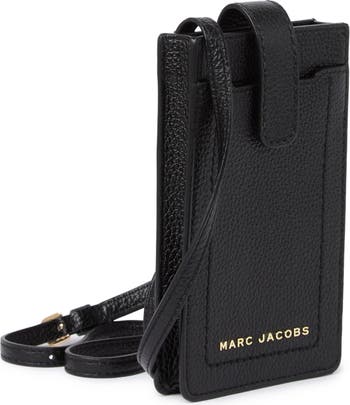 Marc Jacobs Phone Crossbody Bag In Marshmallow At Nordstrom Rack in Black