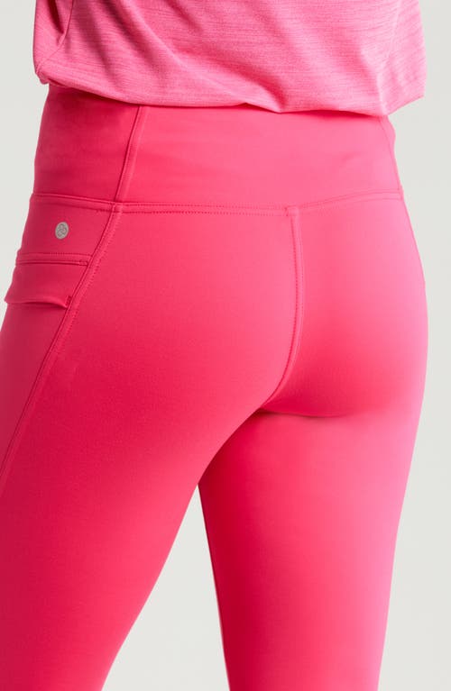 CAICJ98 Workout Leggings for Women Women Winter Warm Fleece Lined Thick Brushed  Leggings Thermal Winter Full Length Pants M,Pink 