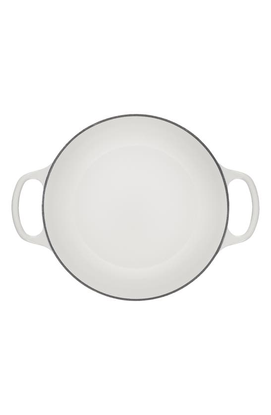 Shop Le Creuset Signature 3.5-quart Round Enamel Cast Iron French/dutch Oven In White