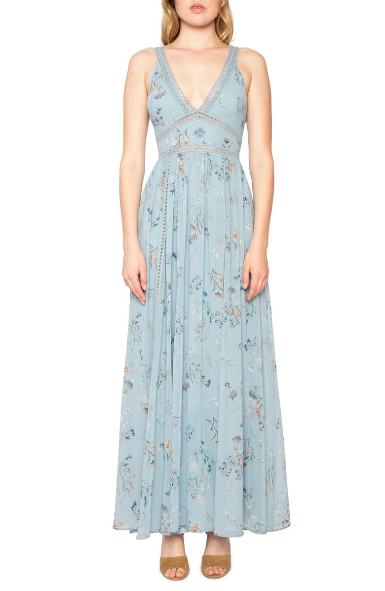 Willow & Clay Floral Print Maxi Dress | Nordstrom