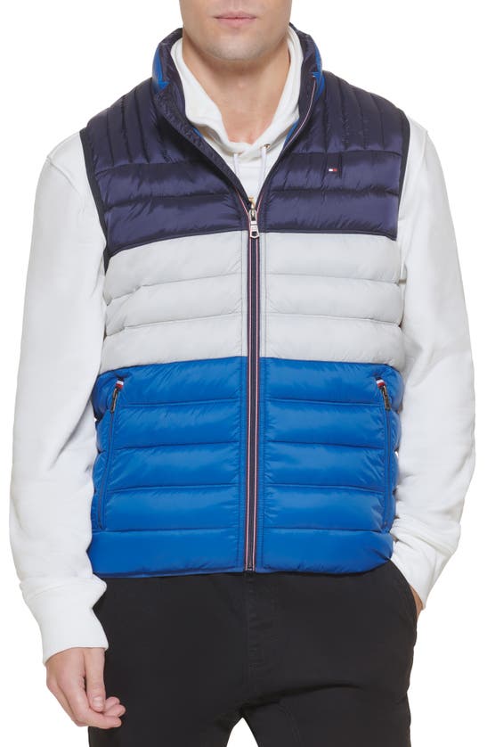 TOMMY HILFIGER PACKABLE FAUX DOWN VEST