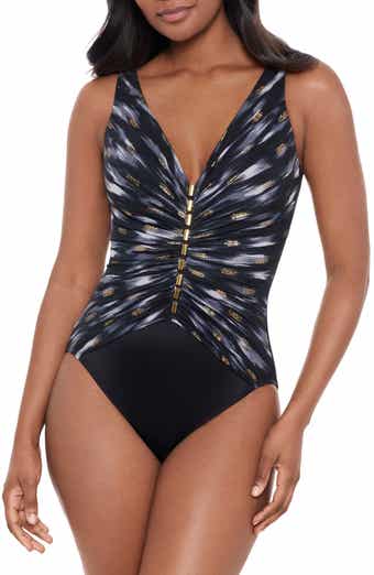 Miraclesuit Women's Network News Minx One Piece Swimsuit at
