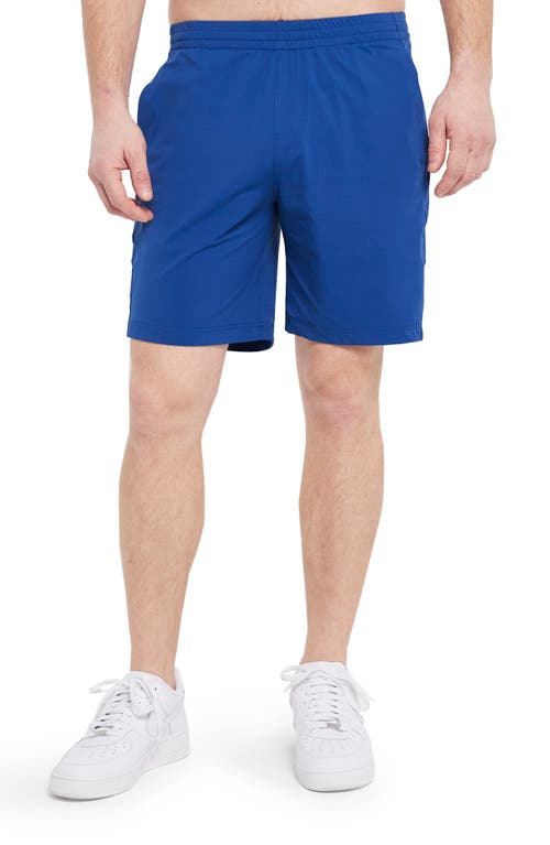 Byron Water Resistant Drawstring Shorts in Classic Blue