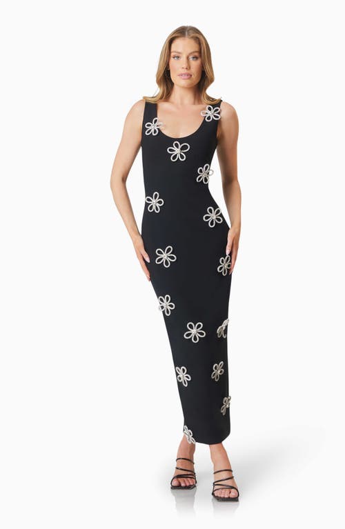 Elliatt Delia Midi Dress In Black