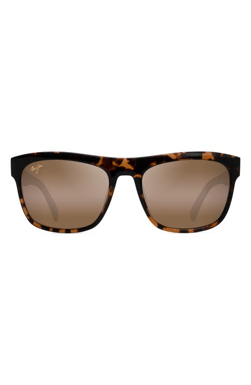Maui Jim Pehu 55mm Polarizedplus2® Sunglasses In Tortoise/honey Crystal